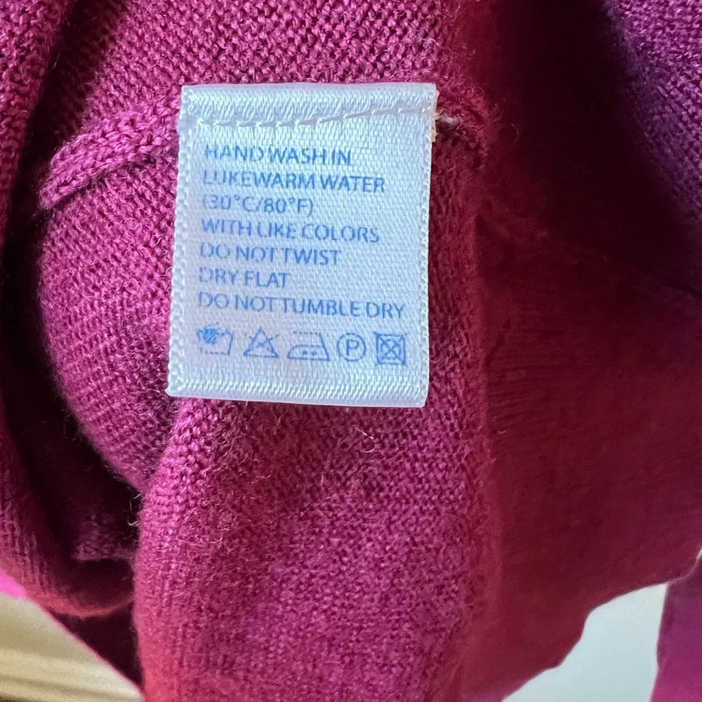 SOUTHERN TIDE Skipjack Quarter Zip Merino Wool‎ Sweater Soft Preppy Luxury XXL